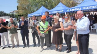 24 DERSLİKLİ ORTAOKULUN TEMELİ ATILDI