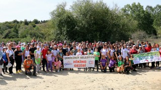 DOĞA YÜRÜYÜŞÜNE 250 KİŞİ KATILDI