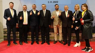 SARI LİSTE FABRİKA AÇILIŞINA KATILDI