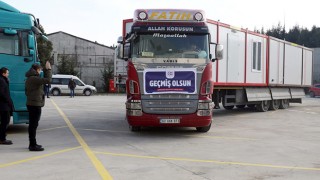 11'İNCİ YARDIM TIRI DA YOLA ÇIKTI