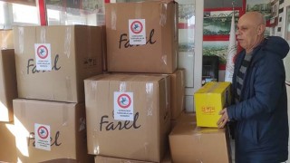 SAMSUNLULAR’DAN DEPREM BÖLGESİNE 55 KOLİ DESTEK