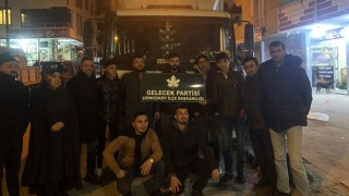 VEYSEL KARAKOÇ, GÖNÜLLÜLERLE BİRLİKTE DEPREM BÖLGESİNDE