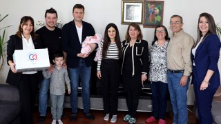 BAŞKAN AKAY’DAN HOŞ GELDİN BEBEK ZİYARETLERİ