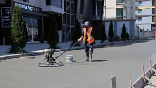 ÇERKEZKÖY’DE YOL ÇALIŞMALARI SÜRÜYOR