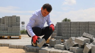 MANTAR TESİSİNİN YOLLARI YAPILIYOR