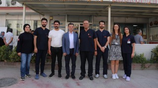 MUSTAFA ÇETİN’DEN SÜNNET OLAN ÇOCUKLARA ZİYARET