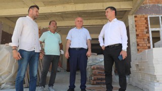 BAŞKAN ÇETİN, ÇALIŞMALARI İNCELEDİ