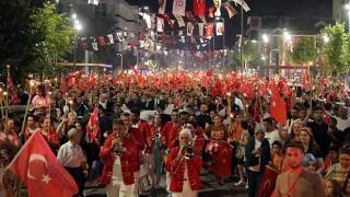 ÇERKEZKÖY'DE ZAFER BAYRAMI COŞKUSU