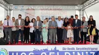 TEPE EMLAK KONUTLARI KAVŞAĞI AÇILDI