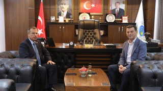 KAYMAKAM GÜRDAL’DAN BAŞKAN ÇETİN’E ZİYARET