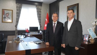 MUSTAFA ÇETİN’DEN KAYMAKAM GÜRDAL’A ZİYARET