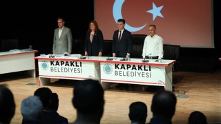 KAPAKLI BELEDİYE MECLİSİ İLK OTURUMUNU TAMAMLADI