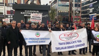 EMEKLİLER, ADALET ARIYOR
