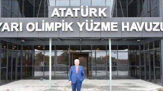 YÜZME HAVUZU AÇILDI