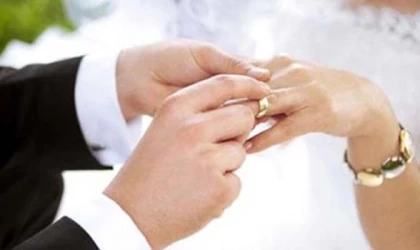 2023 YILINDA BİN 519 ÇİFT EVLENİRKEN 858 ÇİFT BOŞANDI