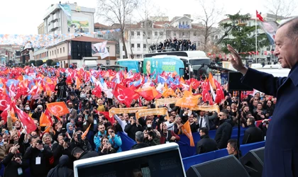 CUMHURBAŞKANI ERDOĞAN, TEKİRDAĞ’DA KONUŞTU