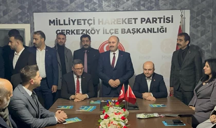 ÖĞE, İLK ZİYARETİNİ MHP’YE YAPTI