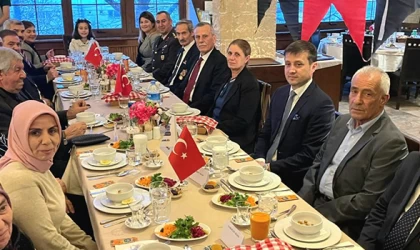 ŞEHİT AİLELERİ VE GAZİLER ONURUNA İFTAR DÜZENLENDİ