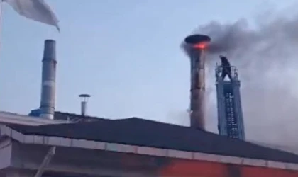 TEKSTİL FABRİKASINDA YANGIN ÇIKTI