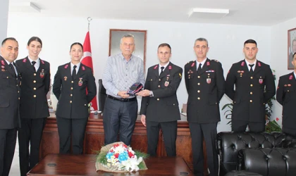 JANDARMADAN KAYMAKAM GÜNLÜ’YE ZİYARET