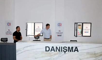 BAŞKAN AKAY, EK HİZMET BİNASINI İNCELEDİ