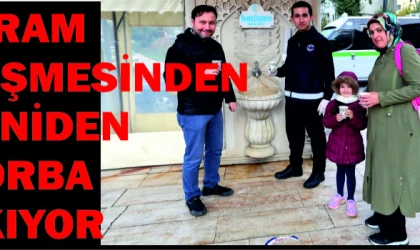 İKRAM ÇEŞMELERİNDEN YENİDEN ÇORBA AKMAYA BAŞLADI