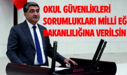 MİLLİ EĞİTİM BAKANLIĞI OKULLARIN GÜVENLİĞİ İLE NE ZAMAN İLGİLENECEK ?