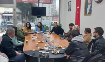 KURU’DAN CHP ÇERKEZKÖY İLÇE TEŞKİLATINA ZİYARET