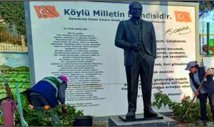 SÜLEYMANPAŞA BELEDİYESİNDEN 10 KASIM ÖNCESİ ANLAMLI ÇALIŞMA