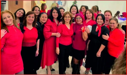 ÇERKEZKÖY SAKATLAR DERNEĞİ ÜYESİ ÖZEL İNSANLAR AİLELERİYLE YENİ YILI COŞKUYLA KARŞILADI