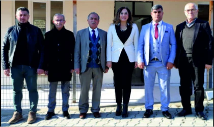 CANDAN BAŞKAN, SARAY'DA MUHTARLARLA BULUŞTU