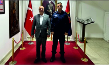 MURAT KOÇAK'TAN TEKİRDAĞ İL JANDARMA ALAY KOMUTANLIĞI'NA ZİYARET