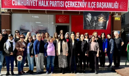 CUMHURİYET HALK PARTİSİ KADIN KOLLARI 8 MART DÜNYA EMEKÇİ KADINLAR GÜNÜ BASIN AÇIKLAMASI