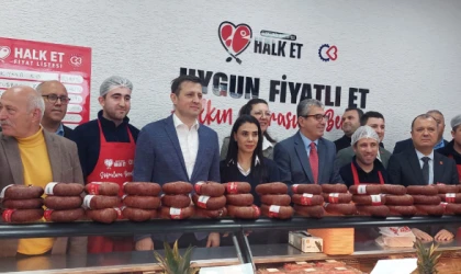 HALK ET 2 SATIŞ NOKTASINI TÖRENLE HİZMETE AÇTI