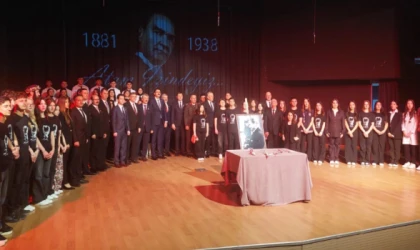 ATATÜRK 87. YIL DÖNÜMÜNDE SAYGI, ÖZLEM VE HASRETLE ANILDI