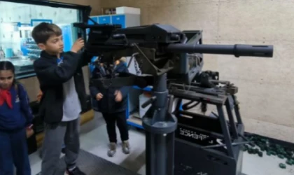 BİLSEM ÖĞRENCİLERİ REPKON SAVUNMA SANAYİİNİ ZİYARET ETTİ