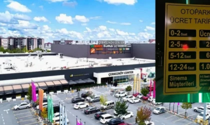 ÇERKEZKÖY CENTER AVM OTOPARKI ÜCRETLİ OLACAK