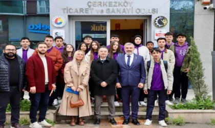 ROBOTİK KODLAMA ÖĞRENCİLERİNDEN ÇTSO’YA ZİYARET