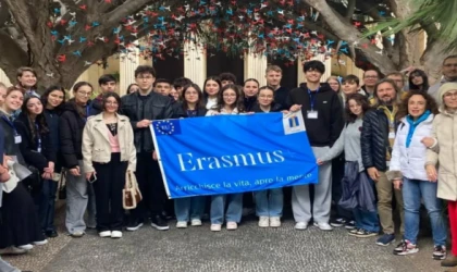 SEVAL AHMET ÇETİN FEN LİSESİ ÖĞRENCİLERİ ERASMUS+ PROJESİYLE SİCİLYA’DA