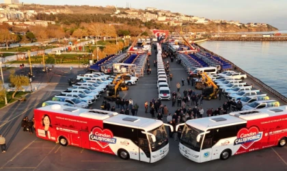 TEKİRDAĞ BÜYÜKŞEHİR BELEDİYESİ 423 ARAÇ SATIN ALDI