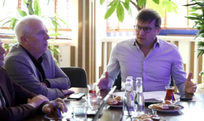 TESKİ GENEL MÜDÜRÜ ŞİŞMANLAR’DAN BAŞKAN AKAY’A ZİYARET