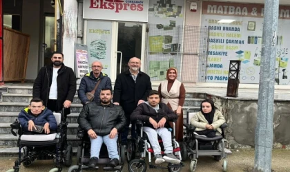 KAPAKLI SAKATLAR DERNEĞİ BAŞKANI CENGİZ ÇİL’DEN ÇERKEZKÖY EKSPRES’E 10 OCAK ZİYARETİ