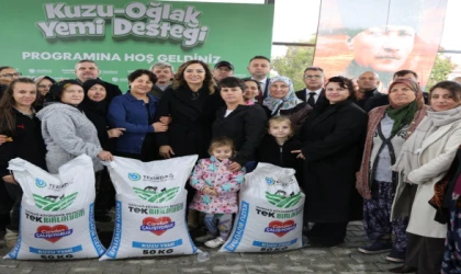 Tekirdağ Büyükşehir’den Hayvancıya Can Suyu: 58,5 Ton Yem Desteği