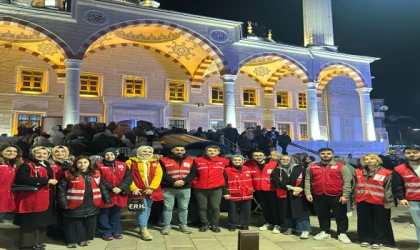 KIZILAY VE GENÇ KIZILAY’DAN ÇERKEZKÖY’DE KANDİL BULUŞMASI