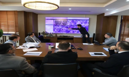 KIZILPINAR MAHALLE MUHTARLARIYLA İSTİŞARE TOPLANTISI GERÇEKLEŞTİRİLDİ