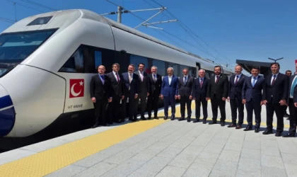 BAKAN URALOĞLU, ÇERKEZKÖY GARI'NDA İNCELEMELERDE BULUNDU