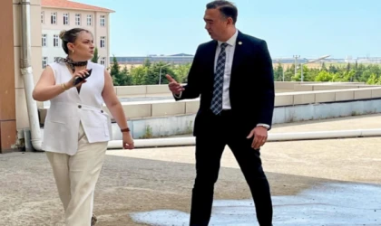 ÇORLU ADLİYESİ'NDEKİ "BARO TERAS KAFE" ÇALIŞMALARINI BARO BAŞKANI GÜRCÜN İNCELEDİ