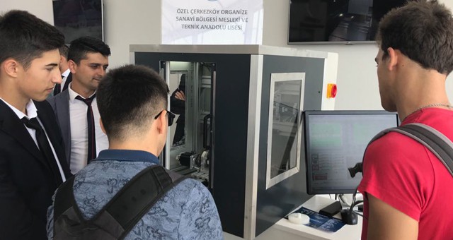 ÇOSB MESLEK LİSESİ ÖĞRENCİLERİ TEKNOFEST’TE