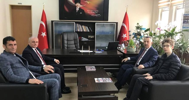 KAYMAKAM ÜNLÜSOY’DAN DANIŞMAZ’A HAYIRLI OLSUN ZİYARETİ