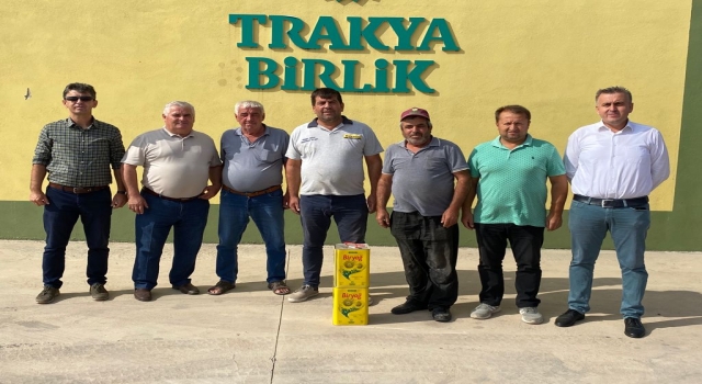 ÇERKEZKÖY’DE AYÇİÇEĞİ ALIMLARI 5 BİN 300 TONA ULAŞTI